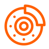 Icono de sistema de frenos